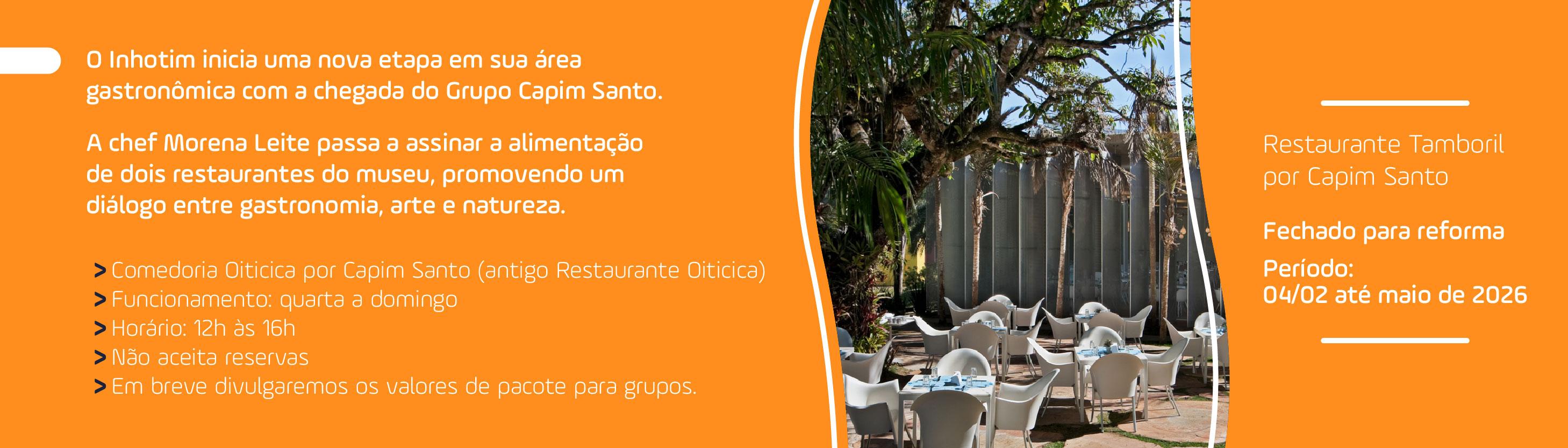 Restaurante por Capim Santo