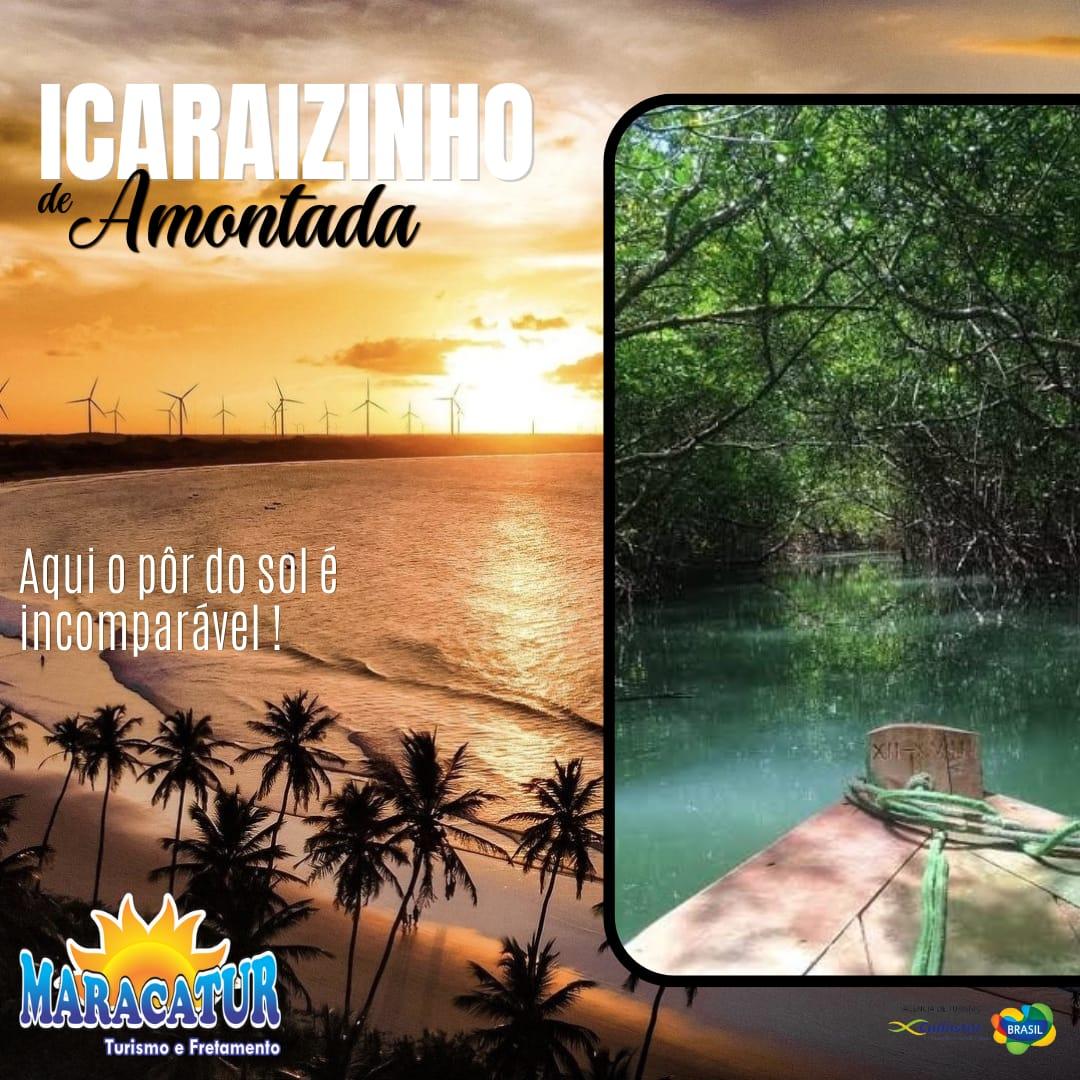 Praia de Icaraizinho de Amontada com Pôr do Sol