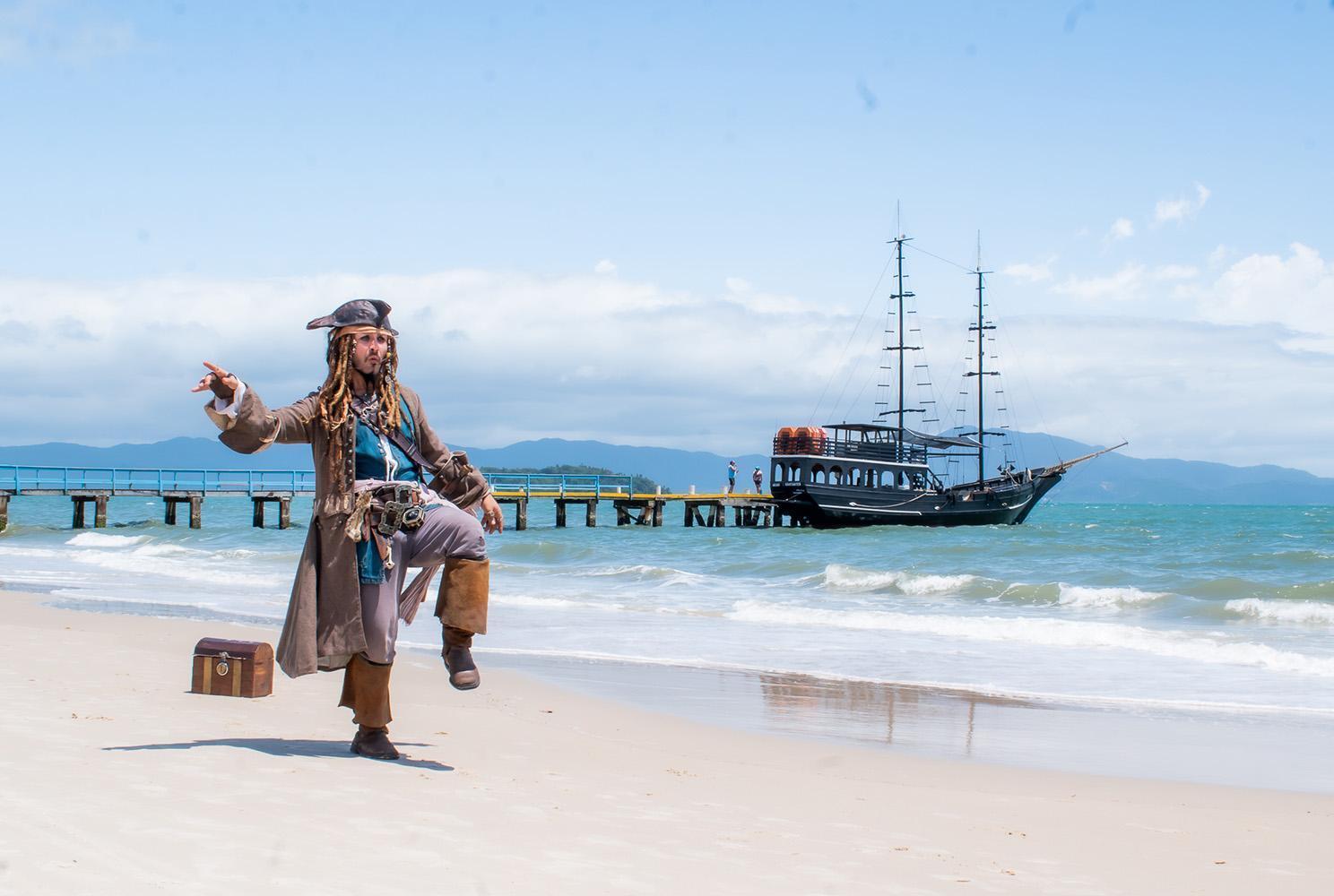 Barco Pirata + Transporte