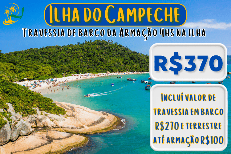 Visite o paraíso, Ilha do Campeche 