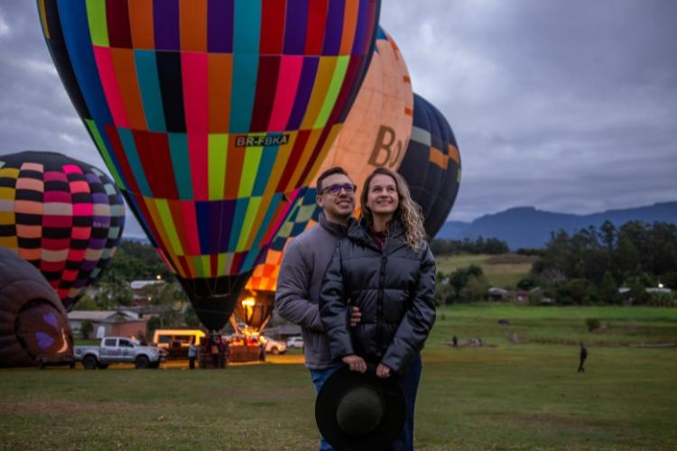 Voo de Balão (Exclusivo Casal)