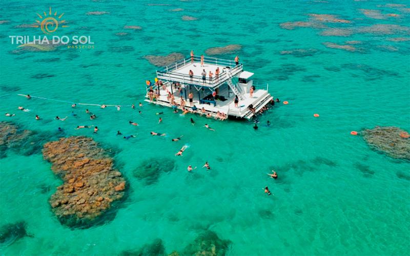 Passeio parrachos de Maracajaú base fixa  - Carro Privativo 