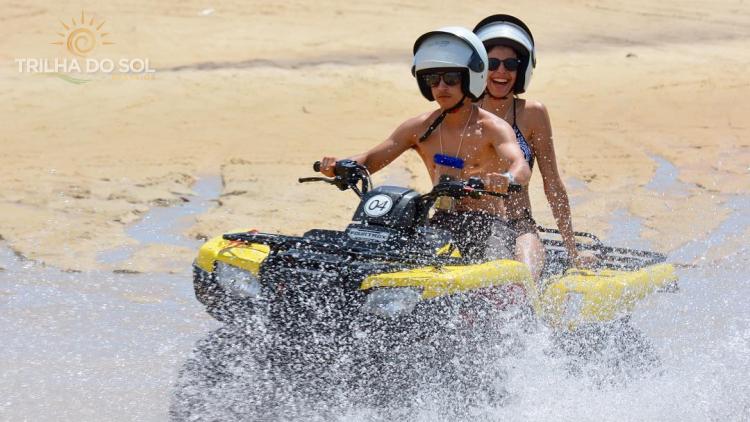 Passeio de Quadriciclo em Maracajaú 