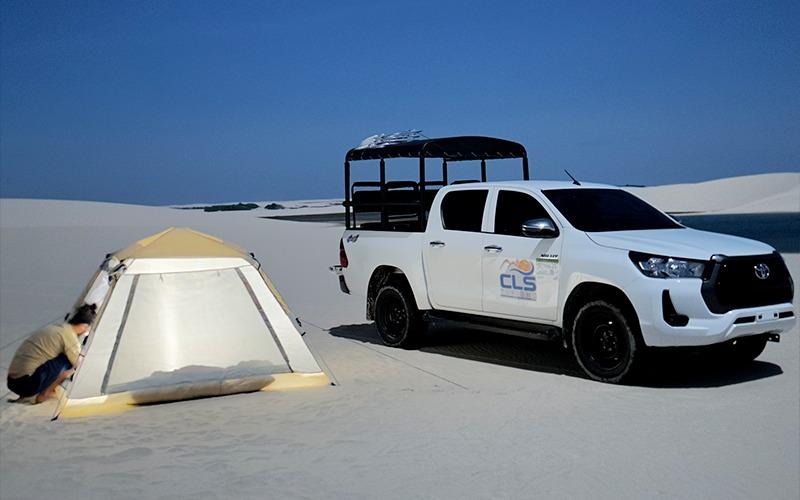 Pernoite nos Lençóis